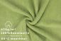 Preview: Betz 6 Stück Duschtücher PREMIUM Größe 70 cm x 140 cm 100% Baumwolle Farbe avocadogrün