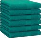 Preview: Betz Set di 6 asciugamani da doccia 70 x 140 PREMIUM 100% cotone colore verde smeraldo