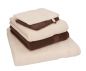 Preview: Betz Lot de 5 serviettes  SINGLE Pack 100% coton 1 drap de bain 2 serviettes de toilette 2 gants de toilette