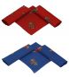 Preview: Betz 3 Piece Bandana Set Children Bandana Neckerchief With Teddy Bears 100% Cotton Size: ca. 41 x 41 cm Colour: red or blue