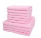 Preview: Lot de 10 serviettes Palermo couleur rose, 6 serviettes de toilette, 4 serviettes de bain de Betz