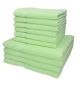 Preview: Lot de 10 serviettes Palermo couleur vert, 6 serviettes de toilette, 4 serviettes de bain de Betz
