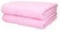 Preview: Set di 2 asciugamani da bagno 70 x 140 cm Palermo di Betz, 100 % cotone, colore rosa