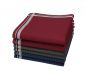 Preview: Betz Men Cloth Handkerchief Set Leo 5 Dessin 6 100% Cotton Size 40x40 cm