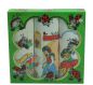 Preview: Betz 3 Pieces Kids Handkerchiefs in Gift Box Design 2 100% Cotton Motive: Fairy-tale Colour: green Size: 25x25cm