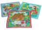 Preview: Betz 3 Pieces Kids Handkerchiefs in Gift Box Design 4 100% Cotton Motive: Fairy-tale Colour: yellow Size: 25x25cm