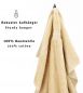 Preview: Betz XXL Sauna Towel GOLD 100%Cotton Quality: 600g/m² Colour: beige Size: 70x200cm