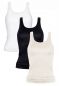 Preview: Basic Vest Undershirt with Wide Straps Women Colour: white, champagne and black Sizes: 38-48