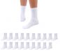 Preview: Betz Lot de 20 paires de chaussettes pour homme et femme coton sans couture gênante - classique - tailles: 35-50 couleurs noir blanc gris