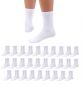 Preview: Betz 30 Paar Socken Damen und Herren – Baumwolle mit Komfortbund ohne drückende Naht – Classic – Größen 35 – 50 Farben Schwarz Weiß Grau