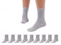 Preview: Betz 10 pares de calcetines para mujer y hombre - algodón sin costuras prensadas - clásicos - tallas 35 - 50 colores negro blanco gris