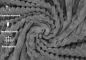 Preview: Betz coperta BARI a Cord-Flanell XXL misura 150x200 cm colori taupe e grigio chiaro