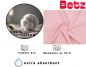 Preview: Babyset Betz API 3 pz. asciugamano con cappuccio 85x85 cm 100% cotone 1 asciugamano da bagno per bambini 1 bavaglino 1 guanto da bagno Baby