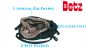 Preview: Damen Handtasche PARIS 4 Schultertasche Umhängetasche mit Reißverschluss und 2 Schulterriemen