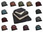 Preview: 3-tlg. Sauna Handtuchset "Premium" - schwarz Qualität 470 g/m², 1 Saunatuch 70 x 200 cm, 2 Handtücher 50 x 100 cm von Betz - Kopie