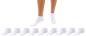 Preview: Betz 10 Paar Sneaker Socken Damen und Herren - Füßlinge – Kurze Socken - Baumwolle mit Komfortbund ohne drückende Naht – Classic – Größen 35 – 46 Farben Schwarz Weiß Grau