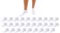 Preview: Betz 30 Paar Sneaker Socken Damen und Herren - Füßlinge – Kurze Socken - Baumwolle mit Komfortbund ohne drückende Naht – Classic – Größen 35 – 46 Farben Schwarz Weiß Grau