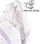 Preview: Betz tea towels half-linen check MCT-11 glass cloths kitchen towels tea towels size 50 cm x 70 cm