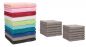 Preview: Betz 12 Stück Gästehandtücher PALERMO 100%Baumwolle Größe 30x50 cm verschiedene Farben