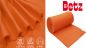 Preview: Betz Manta polar lujosa de tamaño 130x170 cm de color naranja