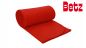 Preview: Betz Manta polar lujosa de tamaño 130x170 cm de color rojo