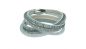 Preview: Wrap Around Bracelet with magnetic clasp and Rhinestones 1,5 x 39 cm by Betz