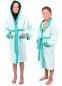 Preview: Betz children's bathrobe with hood DOVER 100% cotton various colours, sizes 134 - 164