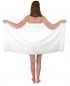 Preview: Asciugamano da bagno 100 x 150 "PREMIUM", colore: bianco, 100 % cotone