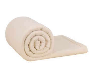 Betz 1 coperta ROMANIA 140x190 cm o 1 cuscino imbottito ROMANIA disponibile in diverse misure: 36x36 cm /25x50 cm/ 20x40 cm Colore beige