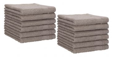 Betz Lot de 12 serviettes d'invité PALERMO 100% coton taille 30x50 cm plusieurs couleurs aux choix