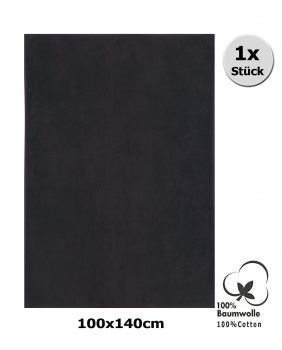 Betz Toalla de baño sauna XXL DRESDEN 100% algodón diferentes tamaños gris oscuro