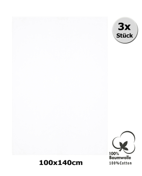 Telo Da Bagno XXL Dresden 100x180 Cm - 100% Cotone, 400 G/m&sup2; - Per Sauna, Spiaggia, Yoga E Benessere