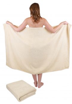 Betz Juego de 2 toallas de baño sauna XXL DRESDEN 100% algodón 100cm x 160cm