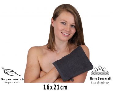 Betz manopla de baño PREMIUM tamaño 16x21cm 100% algodón