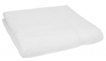 Asciugamano 50x100 in Spugna "PREMIUM", colore : Bianco, qualità 470 g/m²