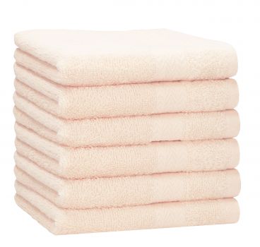 Betz Set di 6 asciugamani da doccia 70 x 140 PREMIUM 100% cotone colore beige