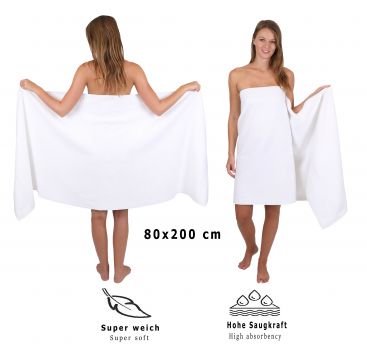 Set di 2 asciugamani da sauna Palermo qualità: 360 g/m²