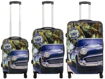 Betz maleta de viaje HAVANA Trolley Boardcase con ruedas de rodaje fácil con cerradura de seguridad TSA