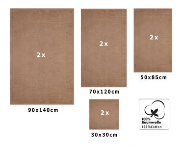 5-tlg. Handtuchset "Premium" Farbe: weiss, Qualität 470 g/m², 1 Badetuch / Duschtuch 70 x 140 cm, 2 Handtücher 50 x 100 cm, 1 Gästehandtuch 30 x 50 cm, 1 Waschhandschuh 17 x 21 cm - Kopie - Kopie - Kopie - Kopie - Kopie - Kopie - Kopie - Kopie - Kopie - K