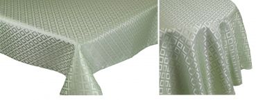 Betz Edle Jacquard Tischdecke Tischtuch Tischwäsche Dessin 8 Farbe grün