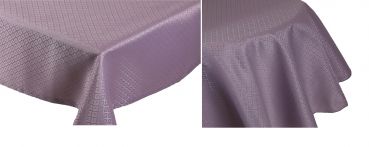 Betz Edle Jacquard Tischdecke Tischtuch Tischwäsche  Dessin 12 Farbe lavendel