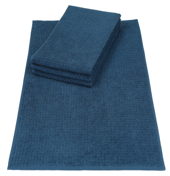 Betz Juego de 4 paños de cocina 100% algodón trapos de cocina 40x66 cm color azul