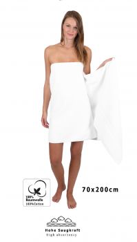 Betz XXL Sauna Towel GOLD 100%Cotton Quality: 600g/m² Colour: white Size: 70x200cm