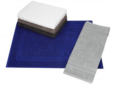 Alfombrilla/alfombra de baño Pies tamaño  50x70 cm calidad  740g/m² 100% Algodon