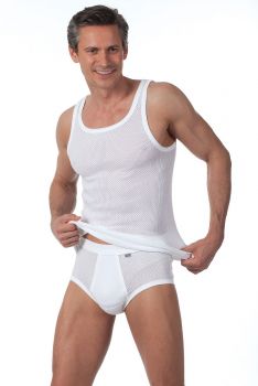 5-pack Men Sleeveless Vest color: white, sizes: 5-9 by Kumpf