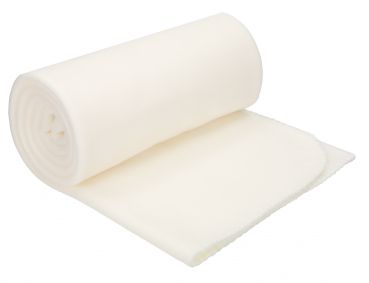 Betz Luxury Fleece Blanket with anti-pilling Colour: cream Size: 130x170cm