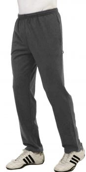 Pantalones deportivos de chándal Jogging Lycra para hombres color gris antracita melange de Hajo