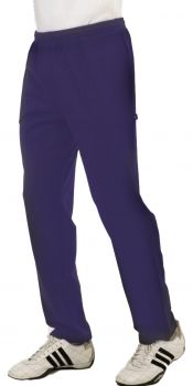 Pantalones deportivos de chándal Jogging Lycra para hombres color azul marino de Hajo