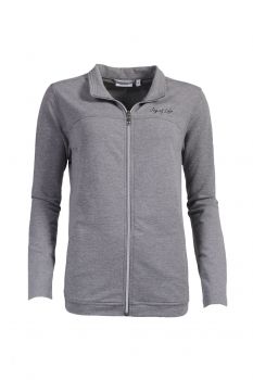 Betz free time jacket for women sweat jacket Climate Comfort by hajo colour grey sizes 38 - 48