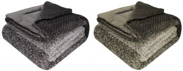 Betz Luxury Cuddle Blanket Home Blanket XXL MAILAND Size 150x200 cm